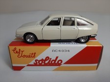 Voiture CITROËN GS 1971 creme - Echelle 1/43 - Solido