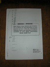 manuel de flipper Recel