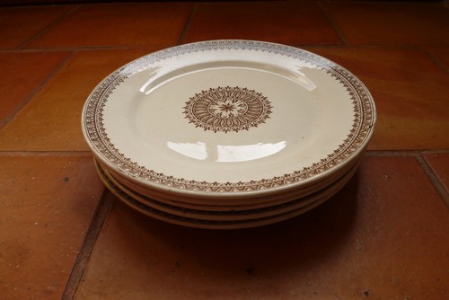 Assiettes creil montereau - et,