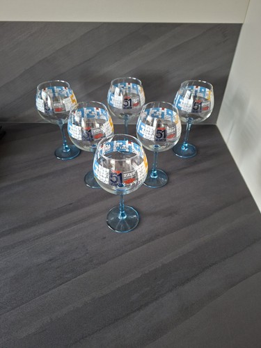 Verres pastis 51 piscine - pastis,