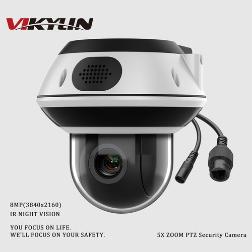 Vikylin 8mp zoom ir - 4k,