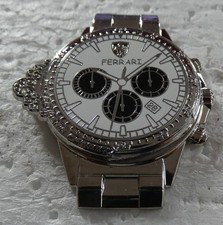 BEAU PINS PIN'S MONTRE ROLEX F1 FORMULE 1 FERRARI LECLERC DOUBLE MOULE PIVOTANT