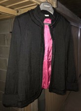 Veste noire femme CHEMINS