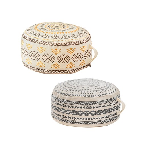 Pouf cover unfilled cubes - unfilled,