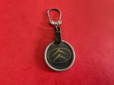 Ancien Porte clefs Garage PEUGEOT-ESSO service -St Aignan- Vintage-Keychain-PL
