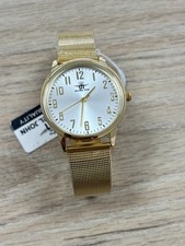 Montre Femme Dorée  Avec Pile