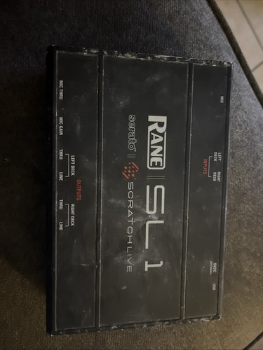 Rane serato scratch live sl1 - serato,