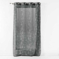 Rideau Voilage à Œillets