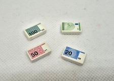 4 LIASSES DE BILLETS BANQUE