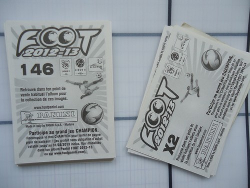 Panini stickers foot 2012 - stickers,