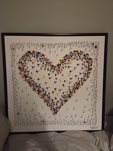 Tableau toile peintre tessi - tableau,