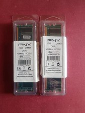 2 Gb en 2 barrettes mémoires