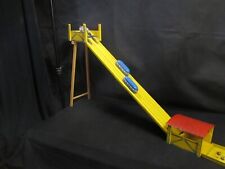 Funiculaire CIJ - Jouet ancien tôle et bois