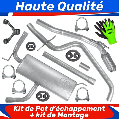 Kit pot échappement - kit, d'échappement