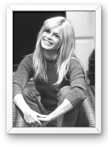 Brigitte bardot framed photo - framed,