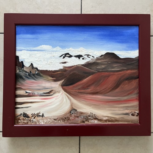 Tableau peintre blondel rare - peintre,