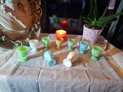 Lot anciens coquetiers - ,