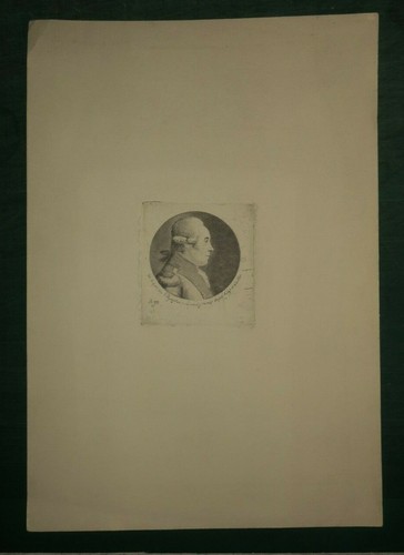 Portrait homme gravure - portrait, au