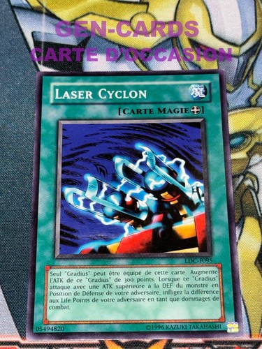 Carte laser cyclon - yu, gi
