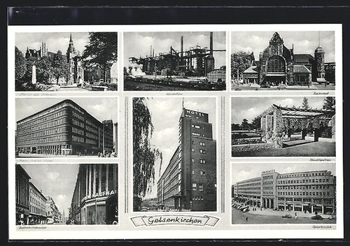Carte postale gelsenkirchen - carte,