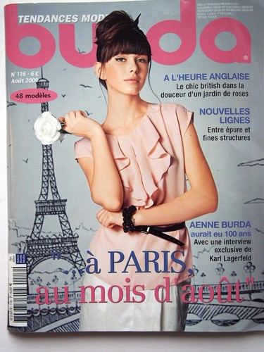 Burda 2009 silk - burda, (august),