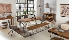 Finebuy table console bois - table,