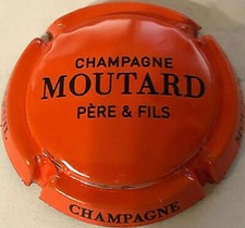 Capsule de Champagne MOUTARD Père et Fils (27c. orange et noir)