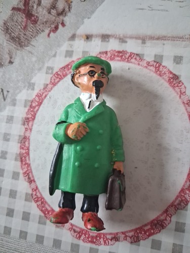 Tintin figurine professeur - tintin, figurine,