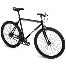 Vélo Single Speed Urban Flip Flop Extra rondine Aluminium Noir