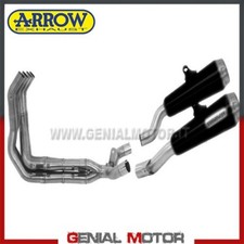 Echappement Complete Arrow Pro Race Acier Noir Kawasaki Z1000 2017 > 2020