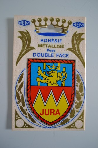 Jura carte postale blason - jura,