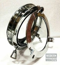 Fenêtre hublot bateau canal