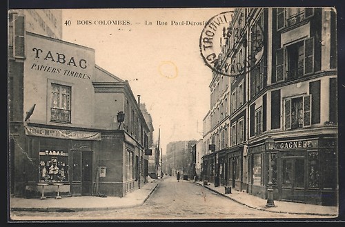 Cpa bois colombes rue - bois-colombes,,