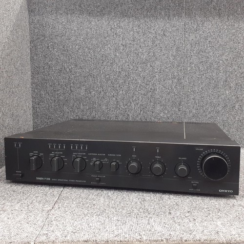 Onkyo 306 preamplifier - preamplifier, junk
