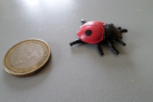 Miniature figurine coccinelle - miniature,