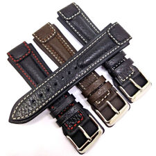 Militaire Bracelet de Montre,Montre Noir,Braun 20 22mm Convenable pour Sinn