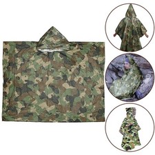 Imperméable camouflage imperméable multifonction portable grande couverture
