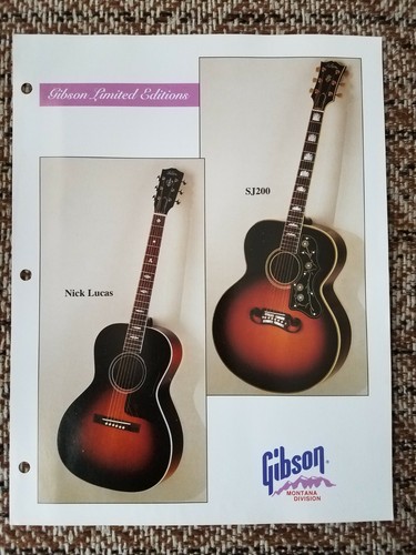 1993 gibson guitars dealer - 1993,