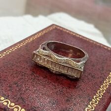 bague ancienne argent massif Taille 52