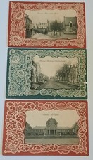 Rare série 3 cartes postales