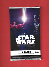 2023 Topps Star Wars Obi Wan - un sachet de 6 cartes - Pack neuf