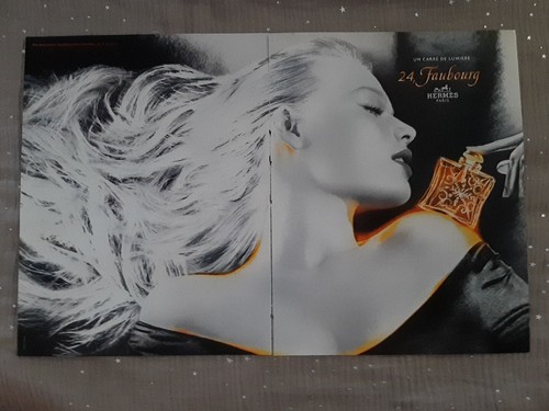 Publicité papier parfum - publicité,