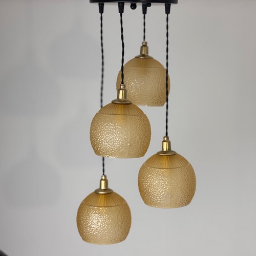 Ancien lustre cascade feux - lustre,