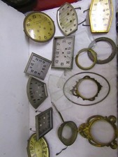 lot d ancien cadran de