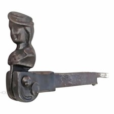 Support De Volet Antique Figurine De Femme Ancienne Arrêt 72x160