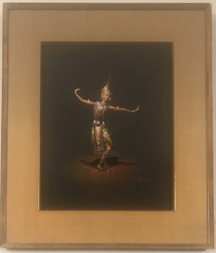 Painting oriental dancer - an,