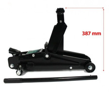 Cric rouleur hydraulique 2,5 Tonnes en valise 135-387mm ROCKFORCE RF-TH22501