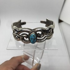 Bracelet Manchette En Argent