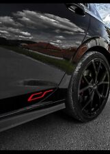 Lettrage Covering CS Rouge Clubsport Golf 8 Mk8 Gti Stickers Decals ( La Paire )