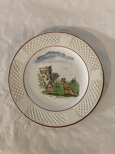 Lot deux assiettes - de,